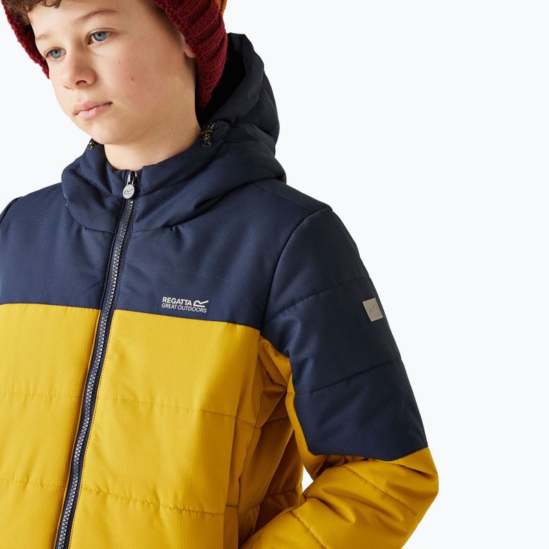 Children's insulated jacket REGATTA Lofthouse navy/goldfik 7