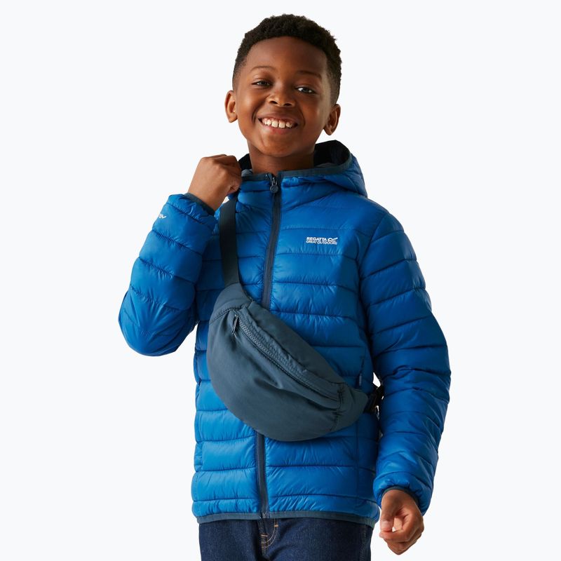 Children's jacket REGATTA Hooded Marizion snorkel blue/moonlight denim 4