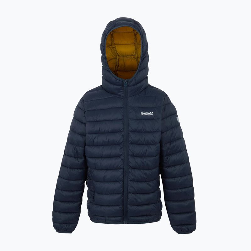 Children's jacket REGATTA Hooded Marizion navy/gold flake