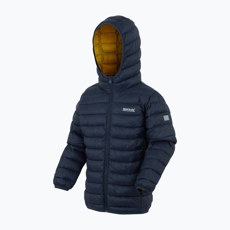 Children's jacket REGATTA Hooded Marizion navy/gold flake 3