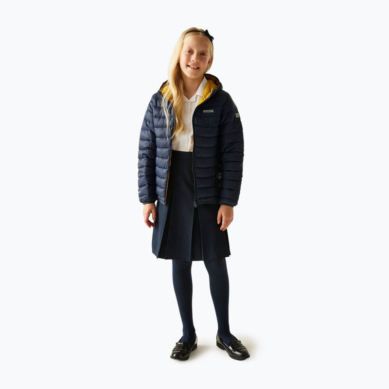Children's jacket REGATTA Hooded Marizion navy/gold flake 5