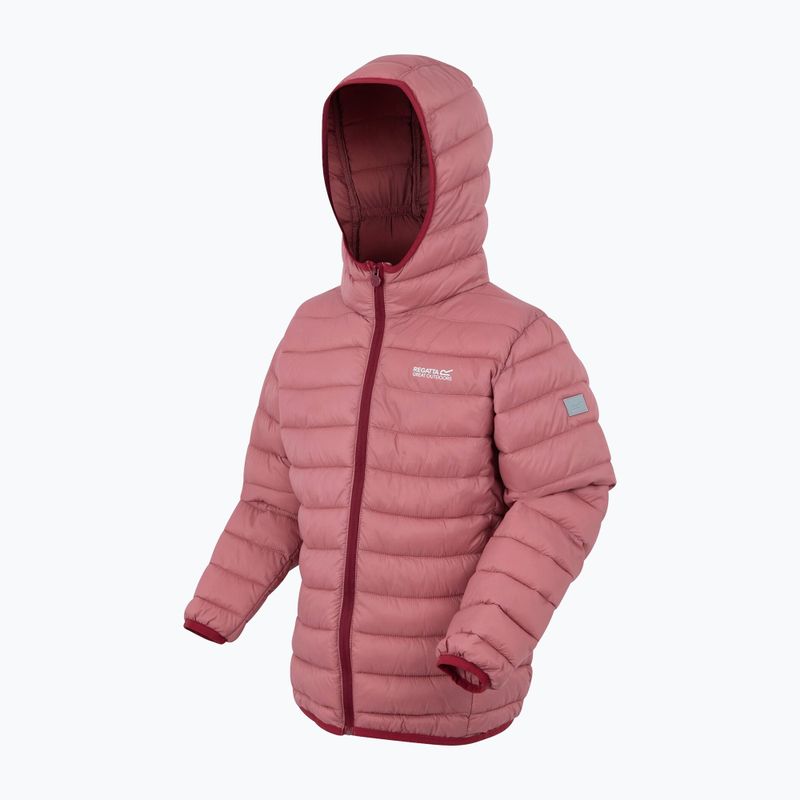 Children's jacket REGATTA Hooded Marizion dusty rose/dark pimiento 3