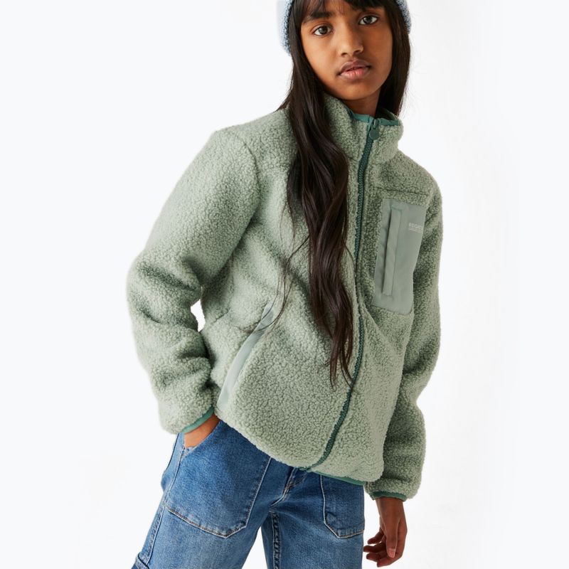 Children's sweatshirt REGATTA Frankie Warm green haze 4