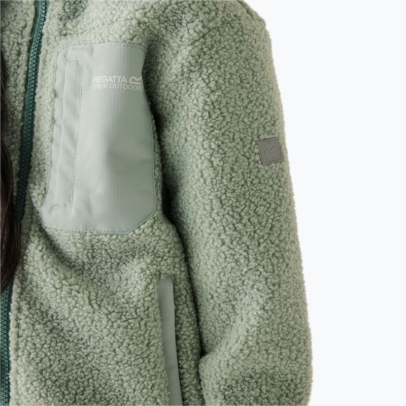 Children's sweatshirt REGATTA Frankie Warm green haze 6