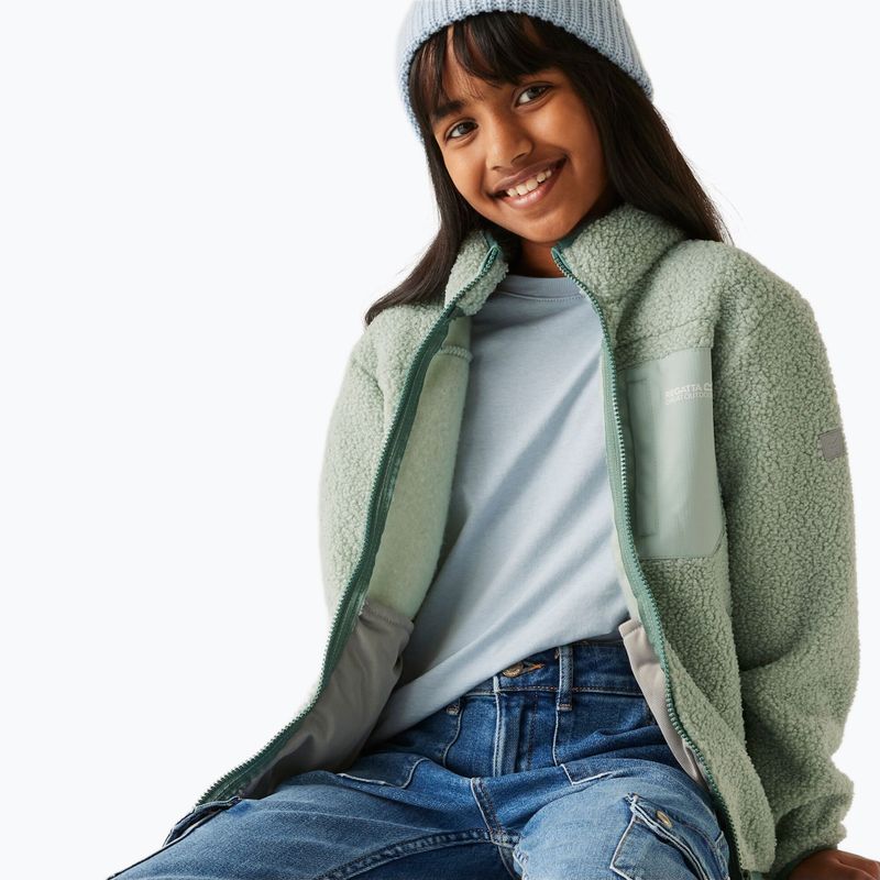 Children's sweatshirt REGATTA Frankie Warm green haze 7