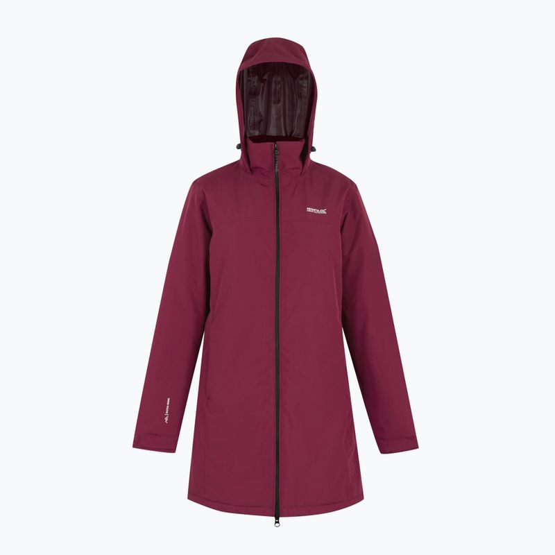 Women's rain jacket Regatta Tamlin dark pimento 9
