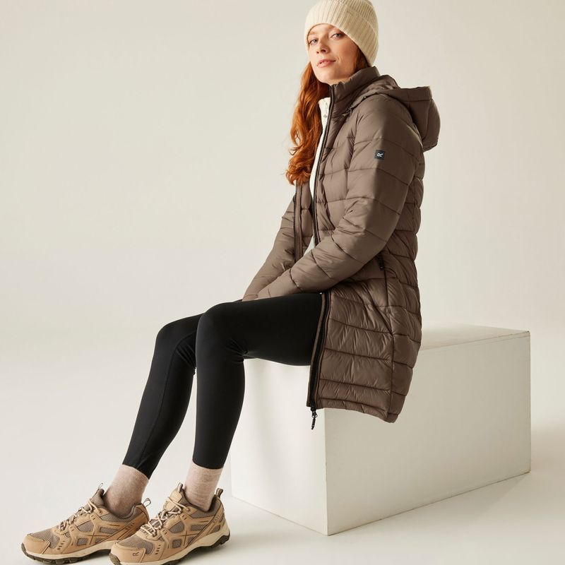 Women's insulated coat REGATTA Starler mocha 9