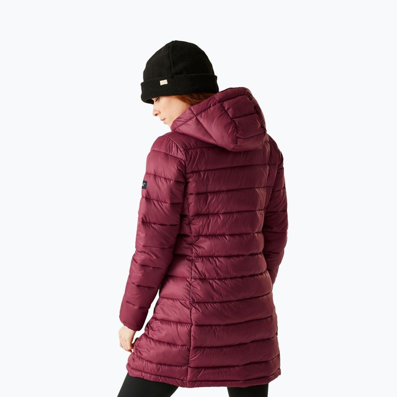 Women's insulated coat REGATTA Starler dark pimento 3