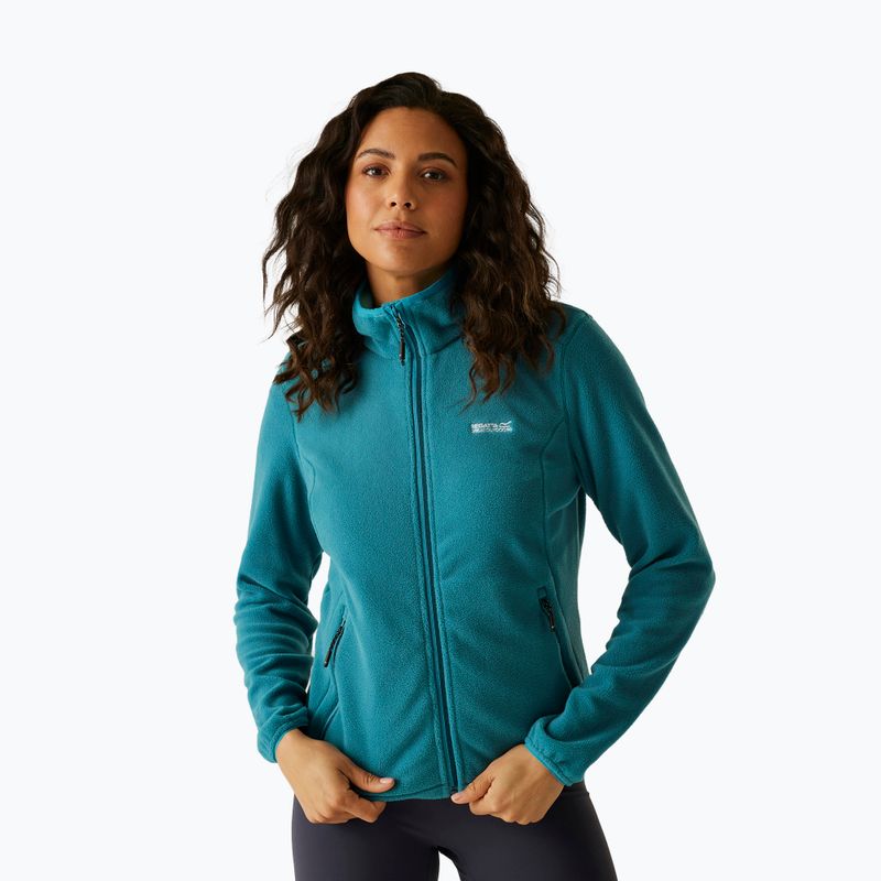 Women's fleece sweatshirt REGATTA Floreo IV storm blue