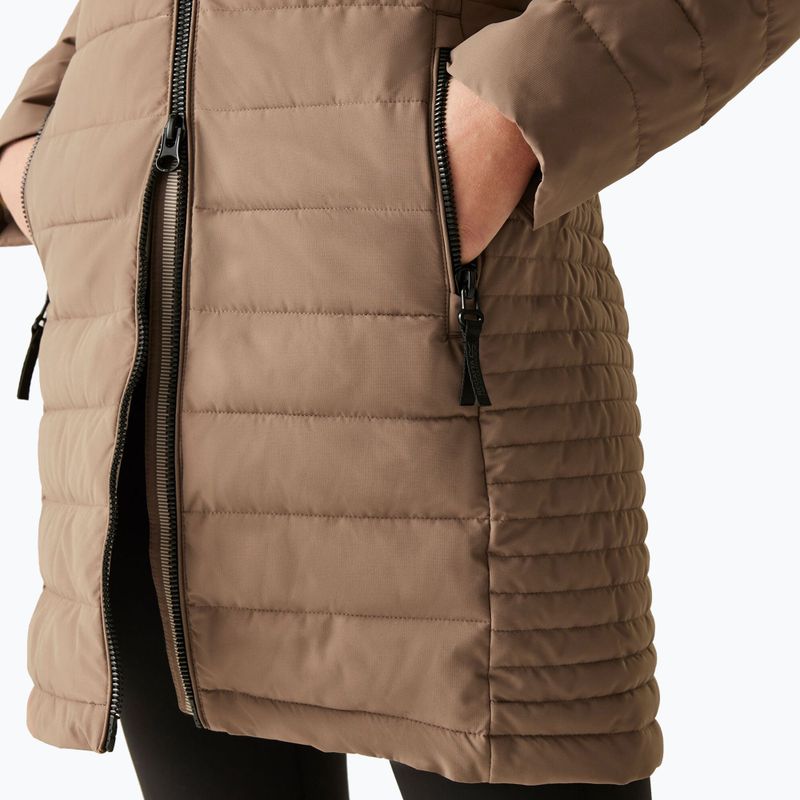 Women's insulated coat REGATTA Andria mocha/perfectly pale 6