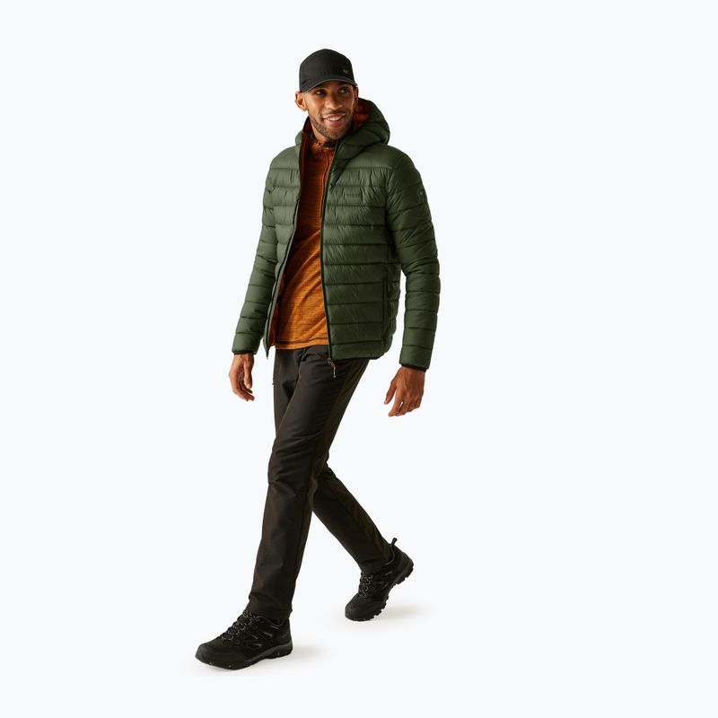 Men's jacket REGATTA Hooded Marizion olive/night 2
