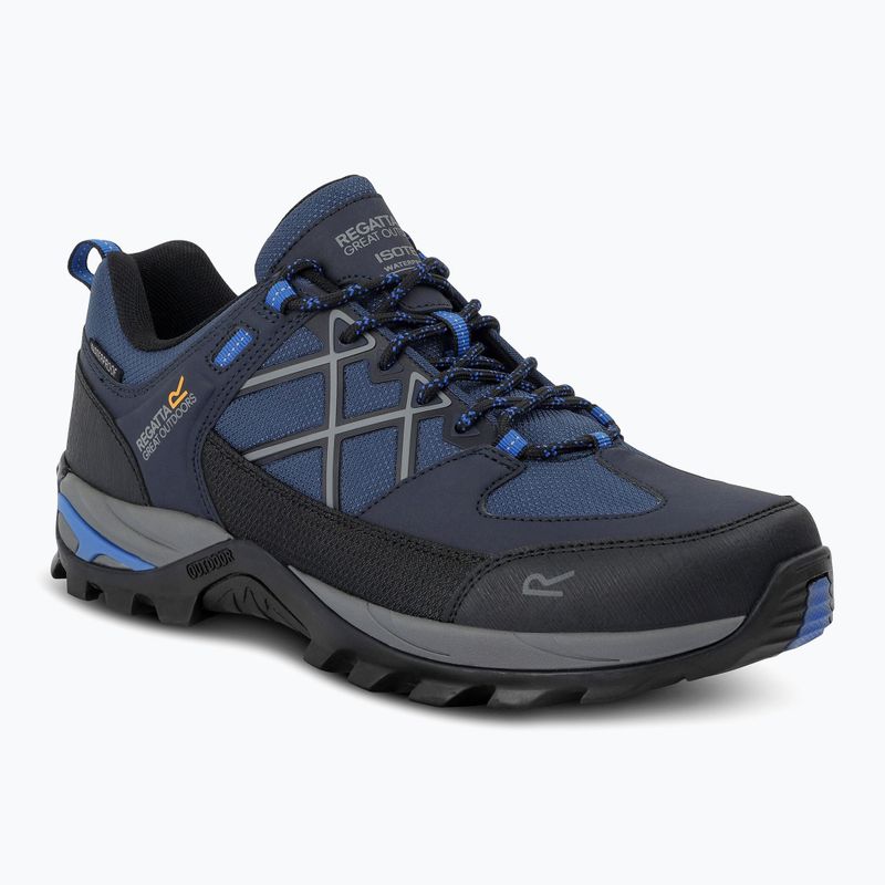 Men's hiking shoes REGATTA Samaris III Low navy/snorkel blue