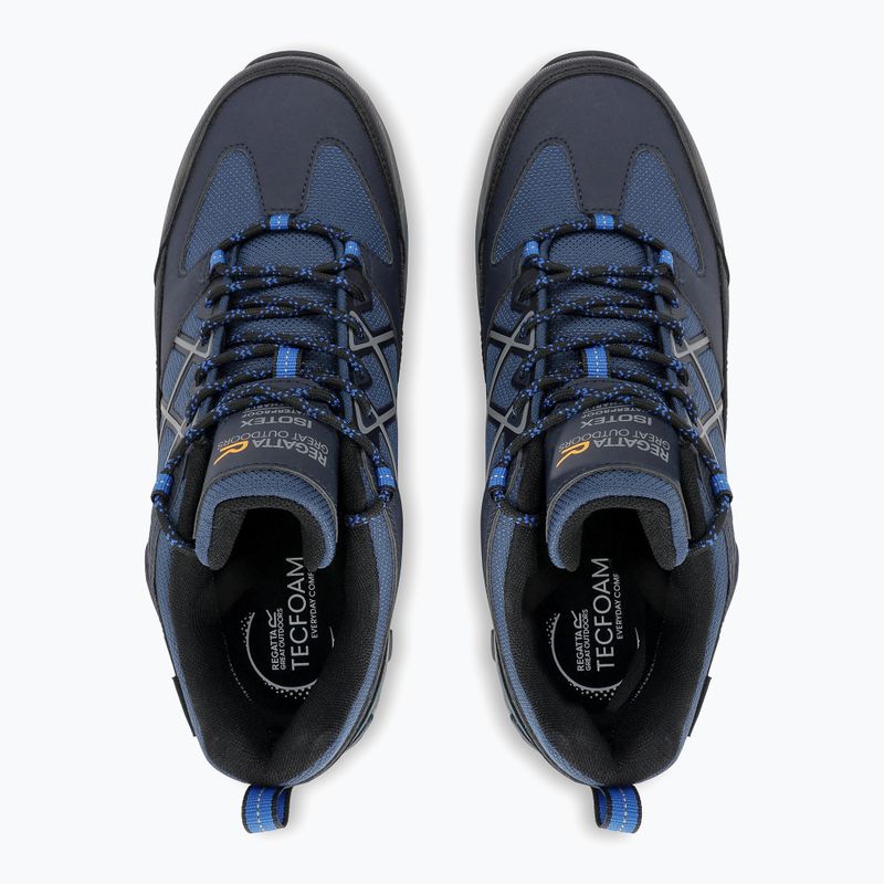 Men's trekking boots REGATTA Samaris III Low navy/snorkel blue 13