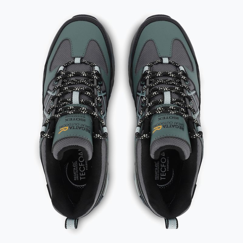 Women's trekking boots REGATTA Samaris III Low spruce green/granite 6