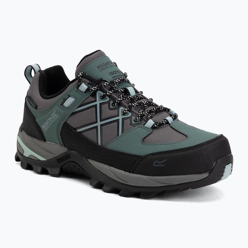 Women's trekking boots REGATTA Samaris III Low spruce green/granite