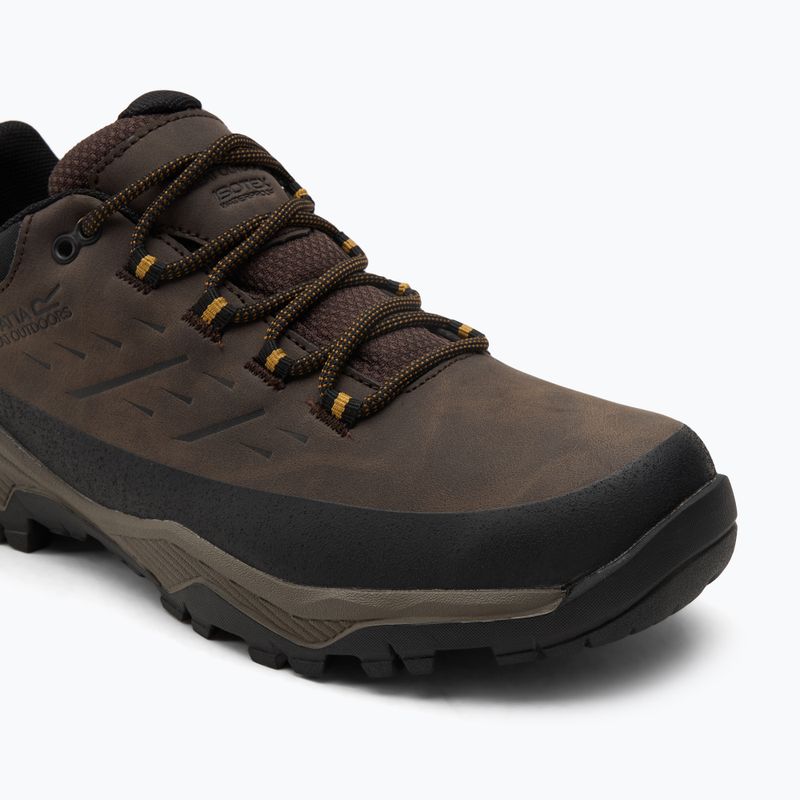 Men's trekking boots REGATTA Blake Low peat/wood 7