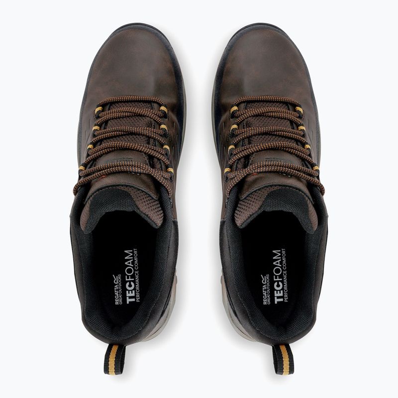 Men's trekking boots REGATTA Blake Low peat/wood 13