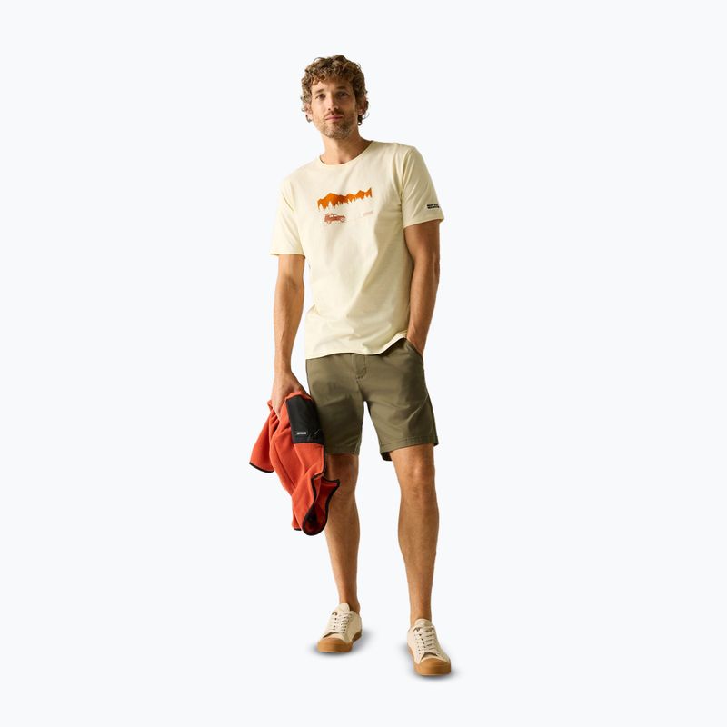 Men's T-shirt Regatta ClineIX white stone wilderness 2