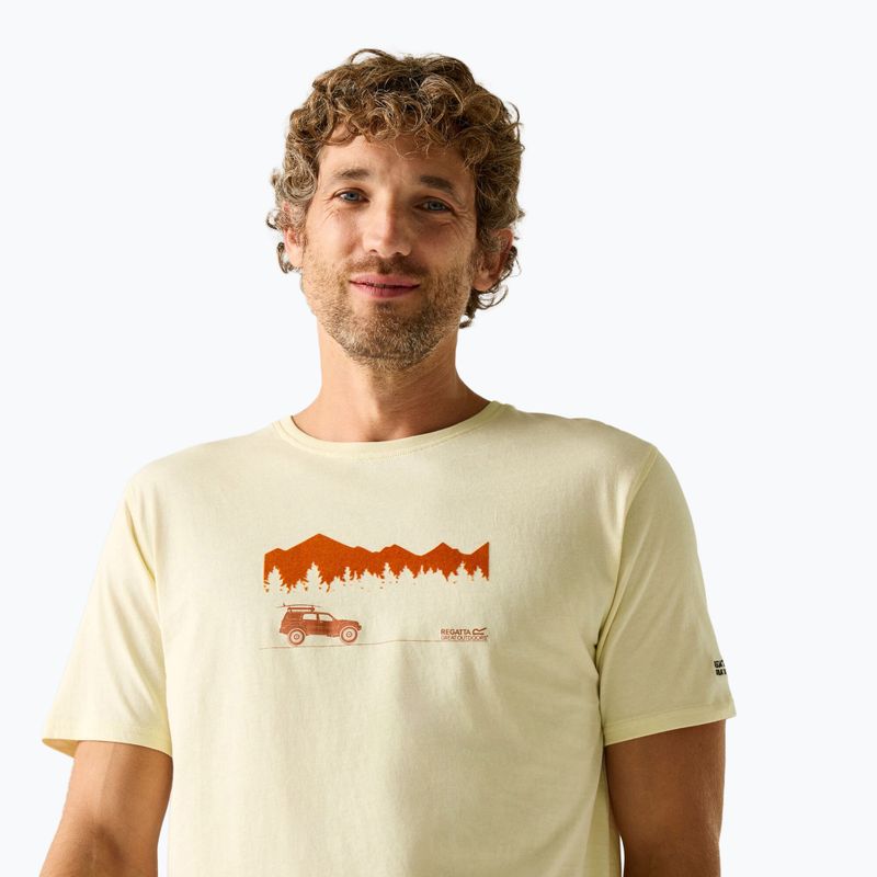 Men's T-shirt Regatta ClineIX white stone wilderness 4