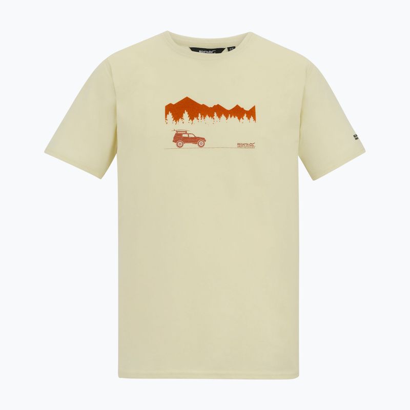 Men's T-shirt Regatta ClineIX white stone wilderness 5