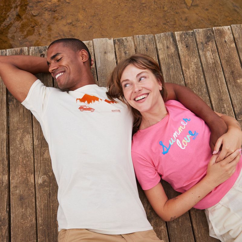 Men's T-shirt Regatta ClineIX white stone wilderness 9