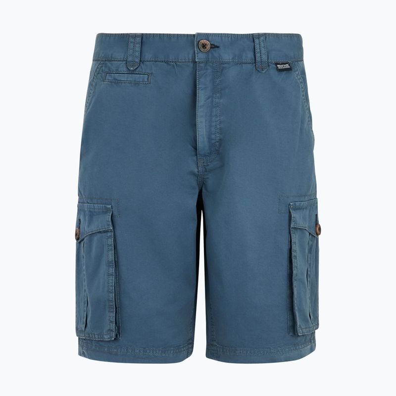 Men's trekking shorts REGATTA Shorebay II china blue 5