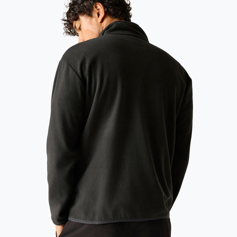 Men's fleece sweatshirt REGATTA  Frankie Full Zip Fleece black/black 4