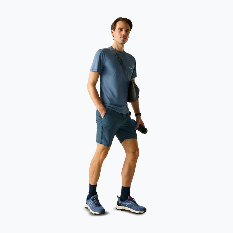 Men's T-shirt REGATTA Mindoi Anti Insect china blue 2