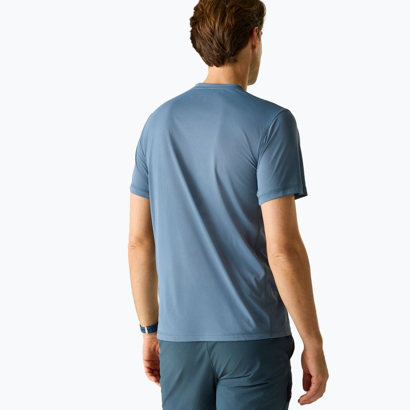 Men's T-shirt REGATTA Mindoi Anti Insect china blue 3
