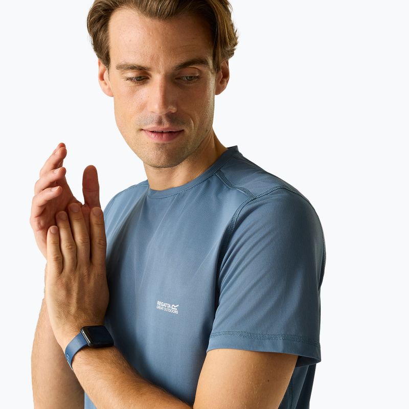 Men's T-shirt REGATTA Mindoi Anti Insect china blue 4