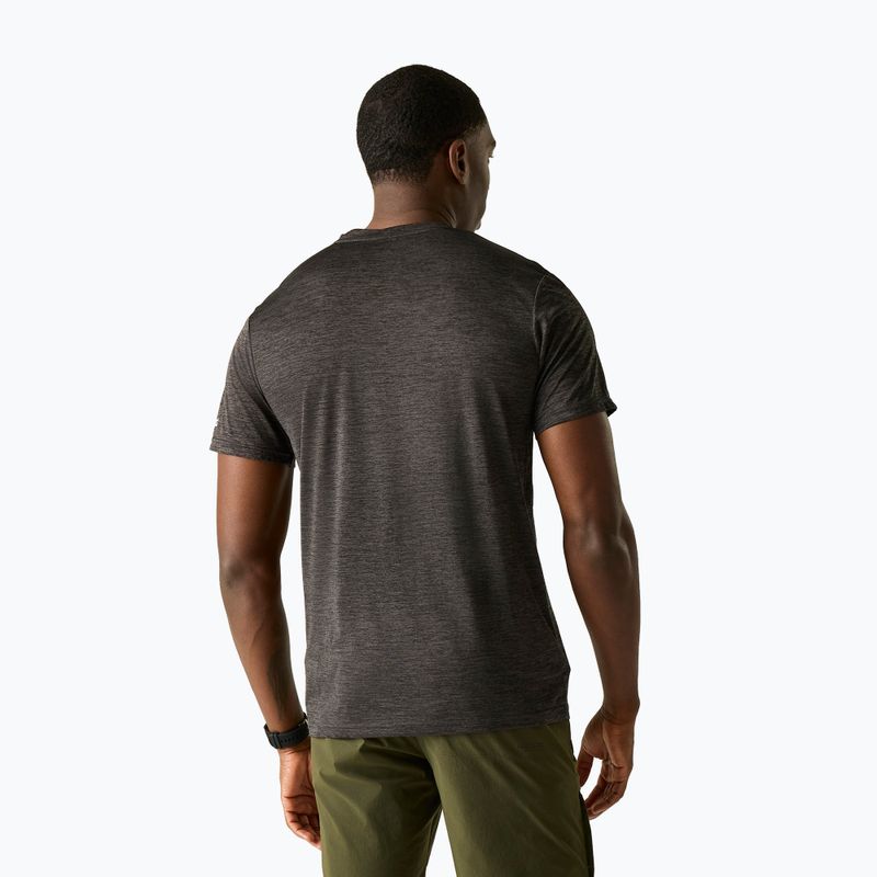 Men's trekking T-shirt REGATTA Fingal ash marl 3