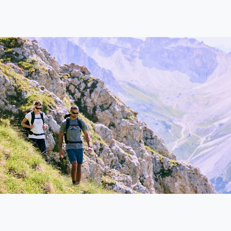 Men's trekking T-shirt REGATTA Fingal dark storm marl 9