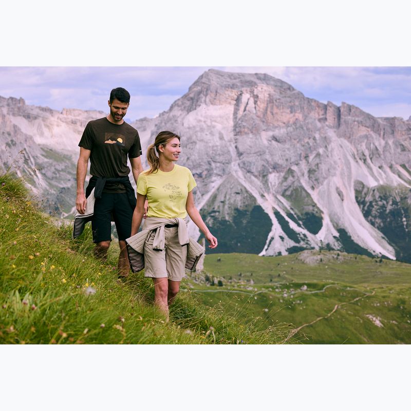 Men's trekking T-shirt REGATTA Fingal dark khaki marl 8