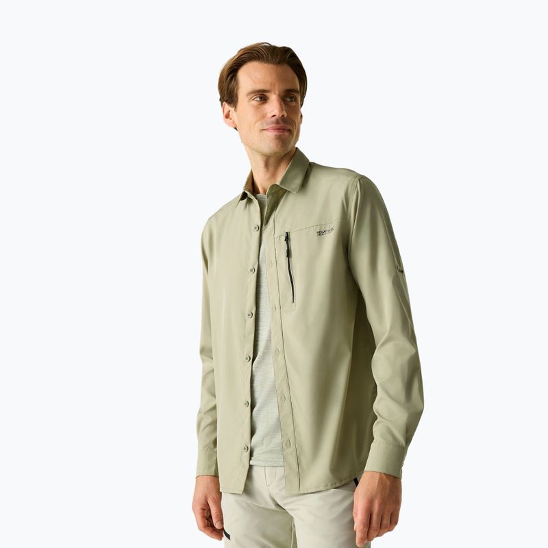 Men's shirt REGATTA Anti Insect Travel Light abbeystone