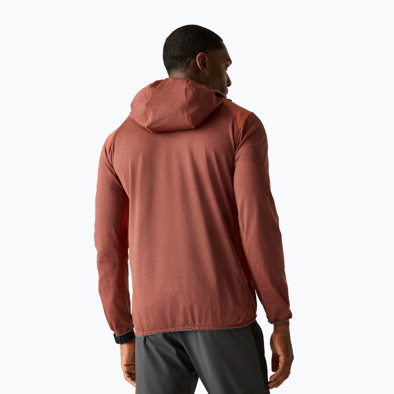 Men's trekking sweatshirt REGATTA Finchadale Midlayer brick 3
