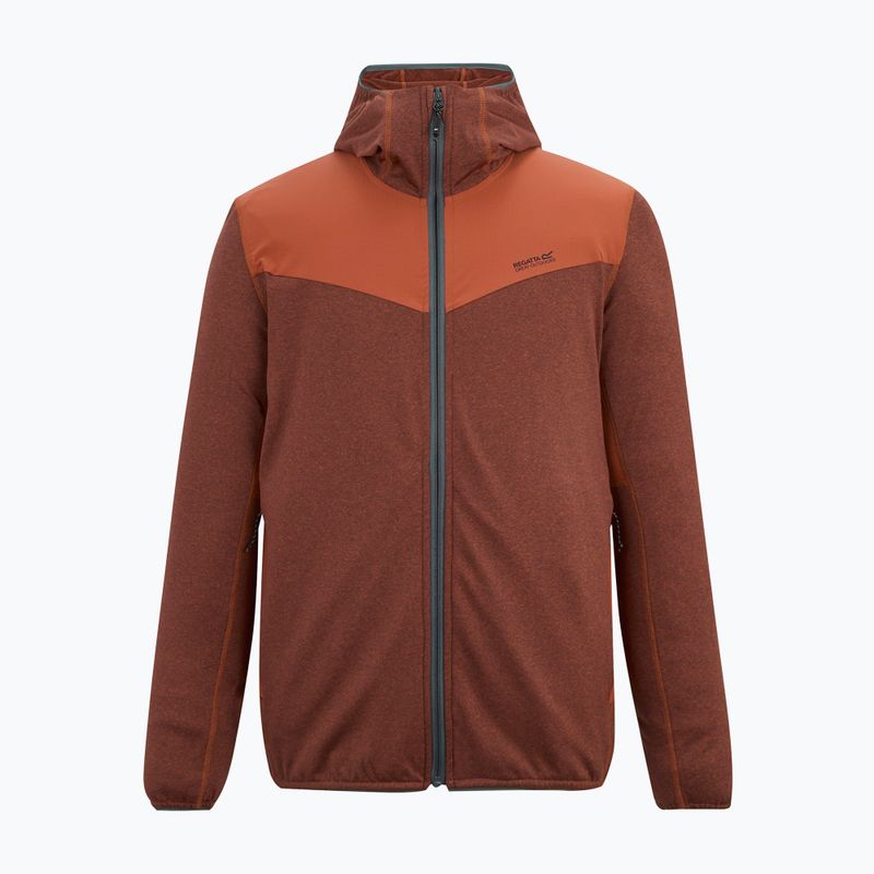 Men's trekking sweatshirt REGATTA Finchadale Midlayer brick 6