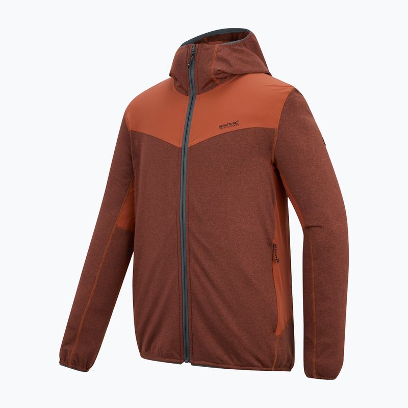 Men's trekking sweatshirt REGATTA Finchadale Midlayer brick 8