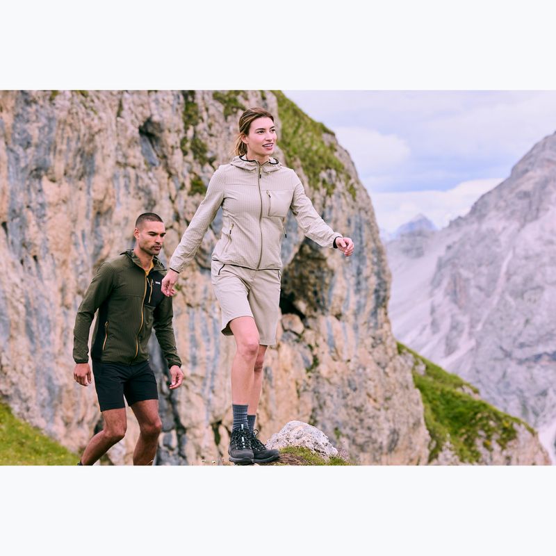 Men's fleece sweatshirt REGATTA Alven dark khaki/black 10