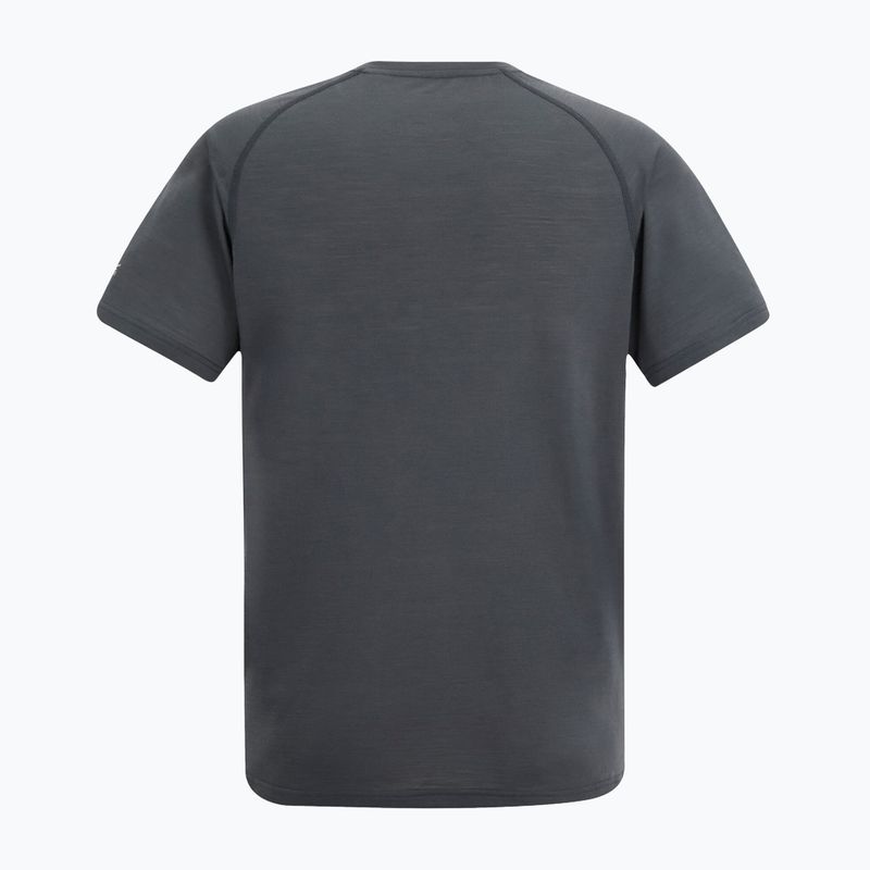 Men's trekking T-shirt REGATTA Escade dark storm 6