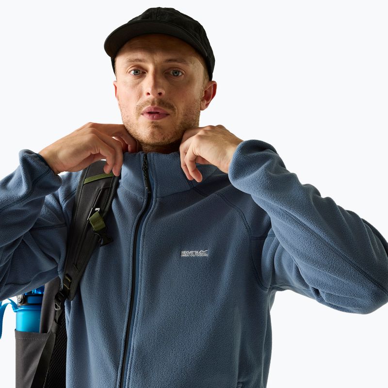 Men's fleece sweatshirt REGATTA Hadfield china blue 4