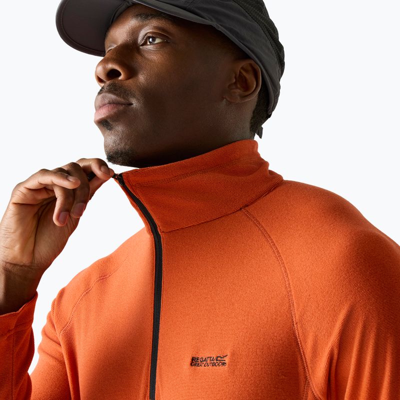 Men's sweatshirt REGATTA Montes rusty orange 4