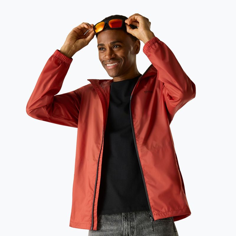 Men's rain jacket Regatta Pack-It III brick 5