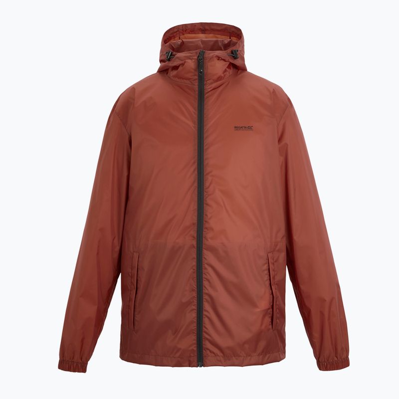 Men's rain jacket Regatta Pack-It III brick 9