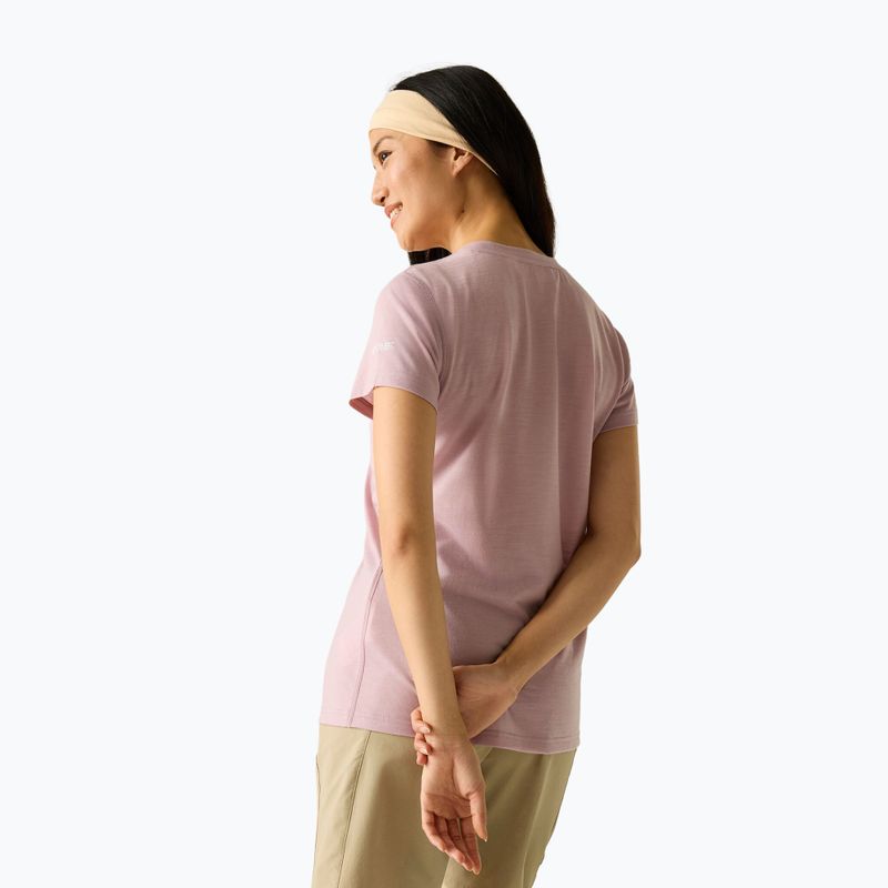 Women's trekking T-shirt REGATTA Escade powderlilac 3