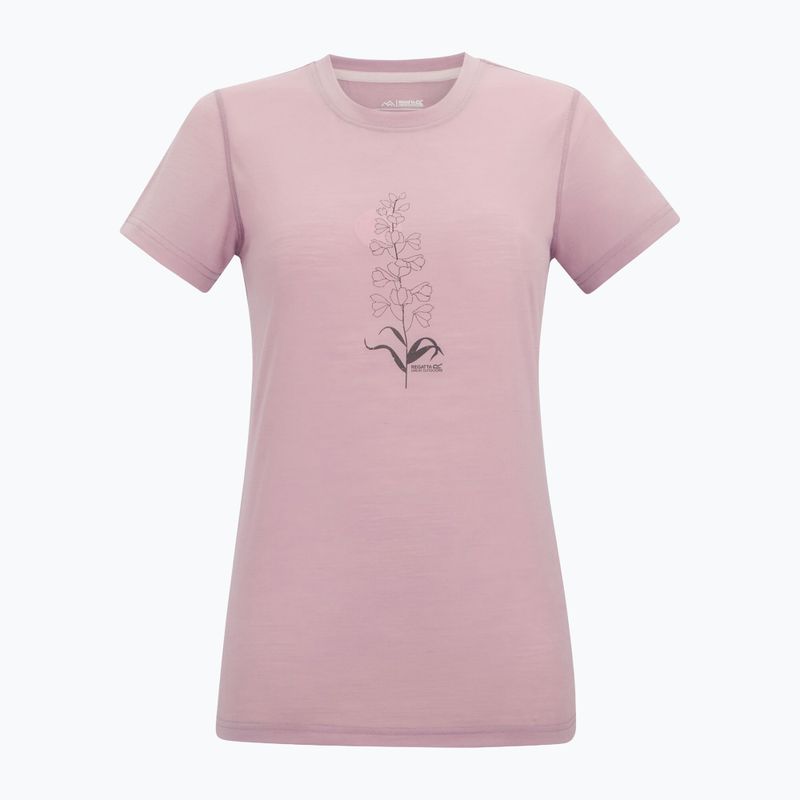 Women's trekking T-shirt REGATTA Escade powderlilac 5