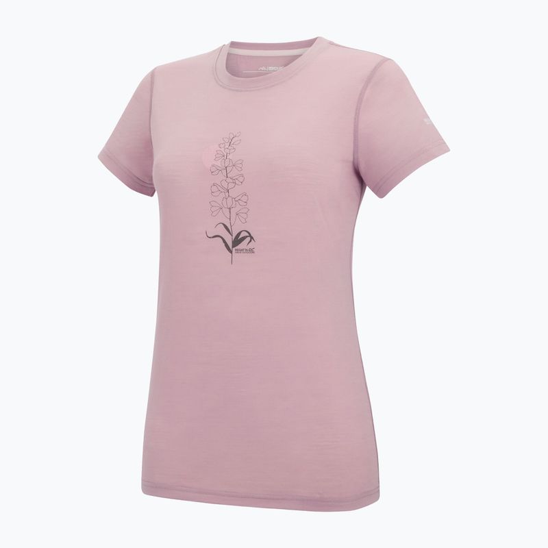 Women's trekking T-shirt REGATTA Escade powderlilac 7