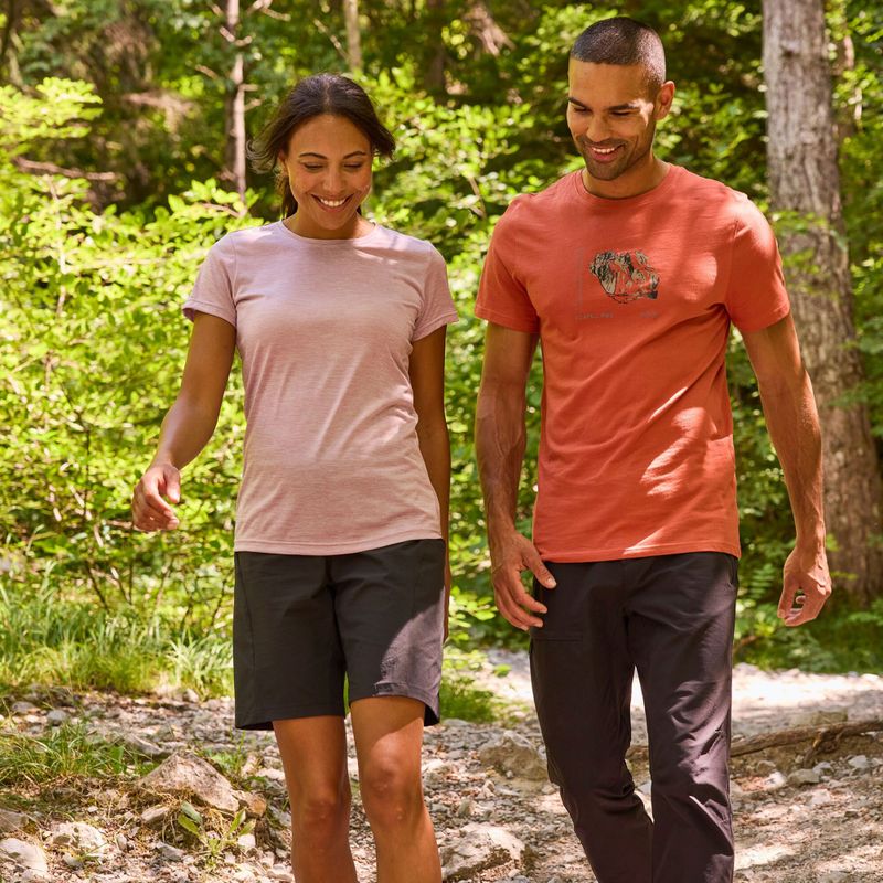 Women's trekking T-shirt REGATTA Fingal Edition powder lilac 4