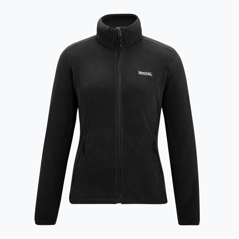 Women's fleece sweatshirt REGATTA Floreo IV black 7