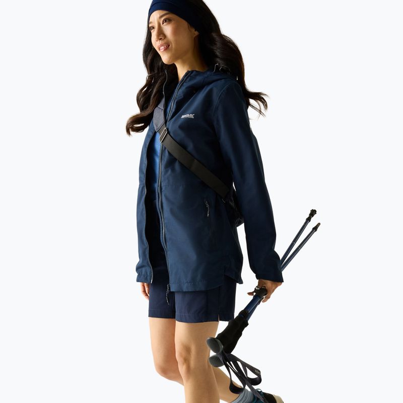 Women's rain jacket REGATTA Hamara IV navy 4
