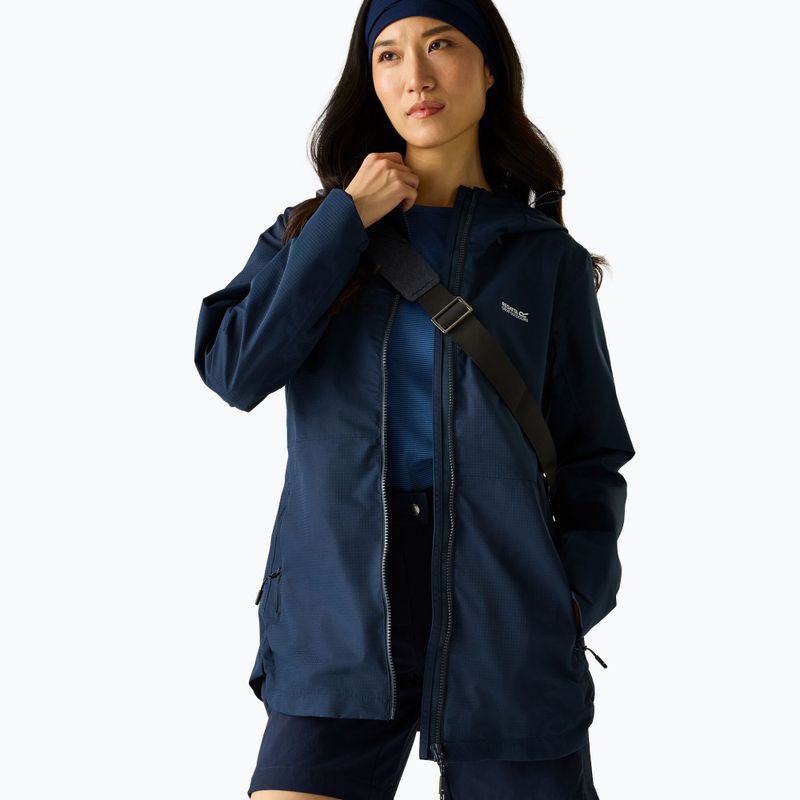 Women's rain jacket REGATTA Hamara IV navy 5